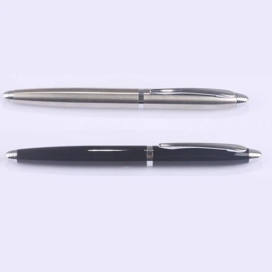 Заводская оптовая продажа, индивидуальный логотип, металлический ролик, дизайн, знак, ручка из нержавеющей стали