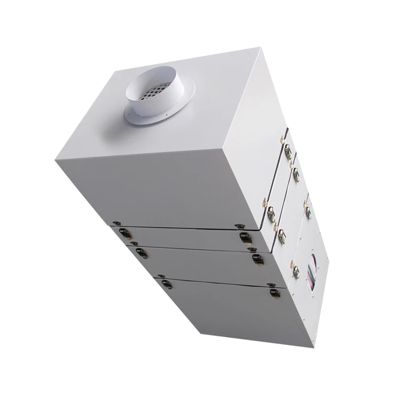 new design air filter for co2 laser engraving cutting machine