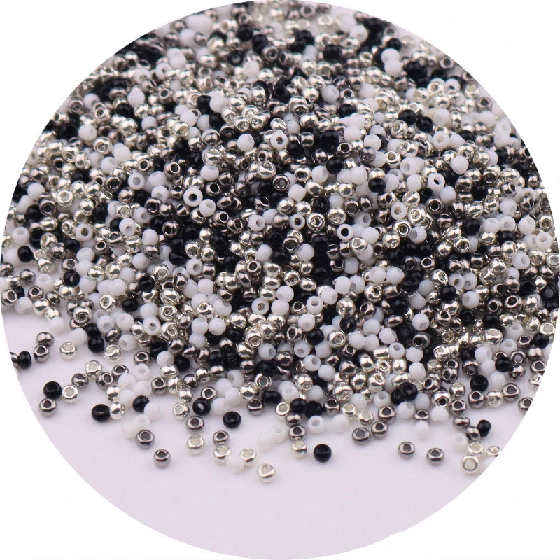 Wholesale High Quality 1.5mm Gold Glass Beaded Crystal Beads DIY Handmade Loose Beads