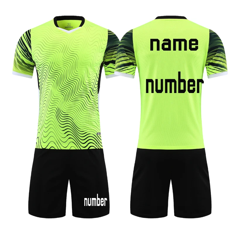 Cheap Wholesale Men Women Kids Real Top Thai Quality 2022 Jersey Soccer Uniform Football Shirt