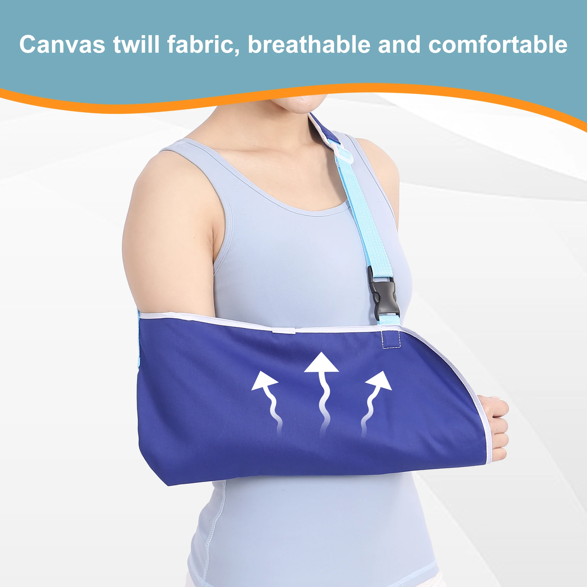 Medical Adjust Arm Sling Support Brace Belt Forearm Shoulder Immobilizer Arm Dislocation