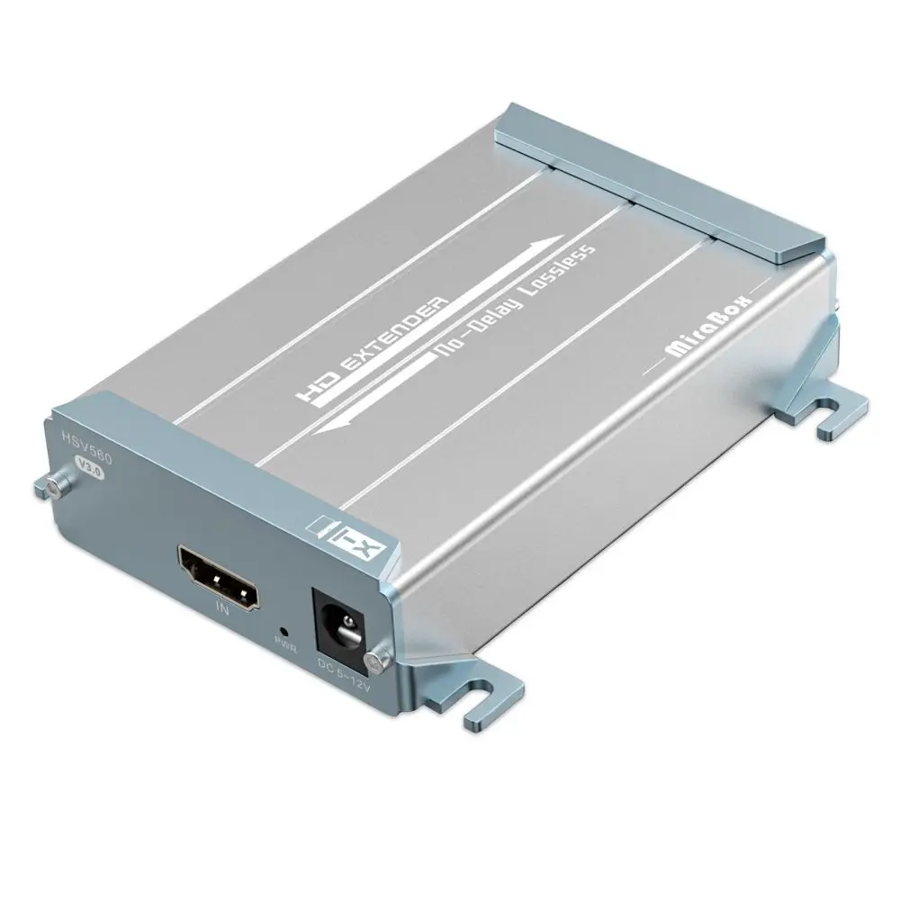 100m PoE KVM Extender over UTP/STP with USB2.0 Hub 1080P HD USB Extender over Cat5e Cat6