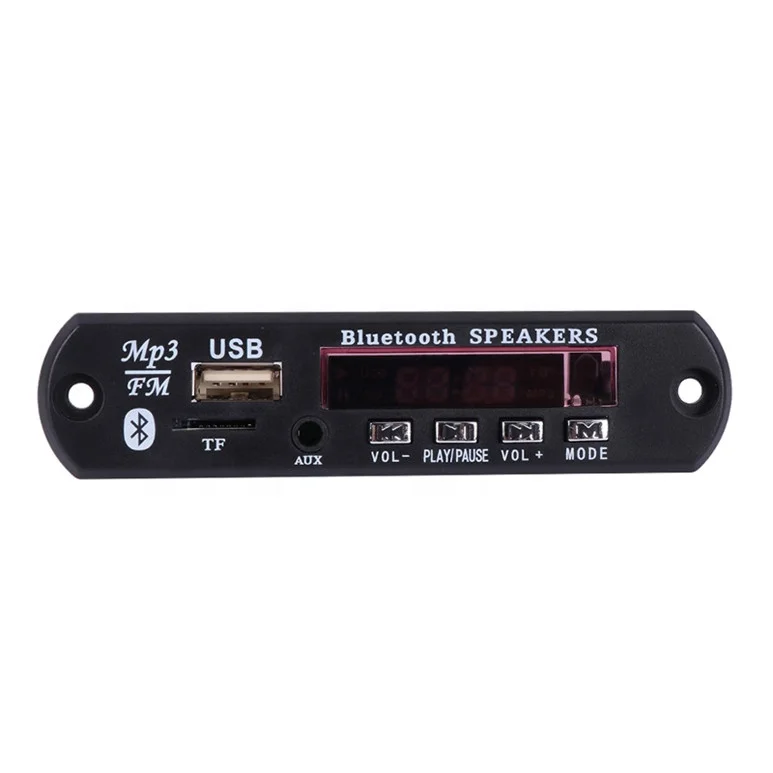 Заводская оптовая продажа Лидер продаж 12 В FM USB Автомобильный MP3 аудио усилитель декодер плата от производителя низкая