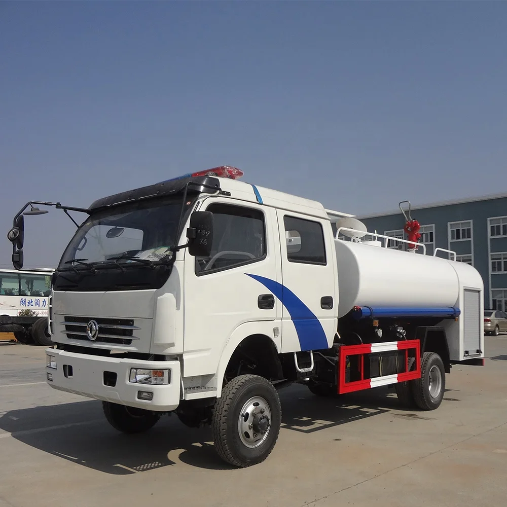 Fire fighting truck 4x4 water tender fire fighting truck