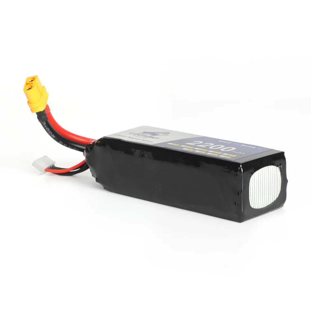 LOOYBAT Professional 2S 3S 4S 7.4V 11.1V 14.8V 2200mAh Lipo Battery 50C Rate Lithium Lipo Battery Pack For RC Racing Car Truck