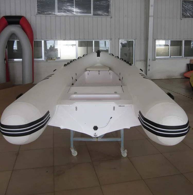 4.7M Hypalon RIB boat CE PVC 16ft Rigid Hard Bottom Inflatable Boat