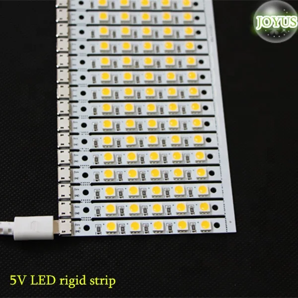 Длинный usb-кабель 75 5*7 мм 5 в 5050 Светодиодная жесткая лента