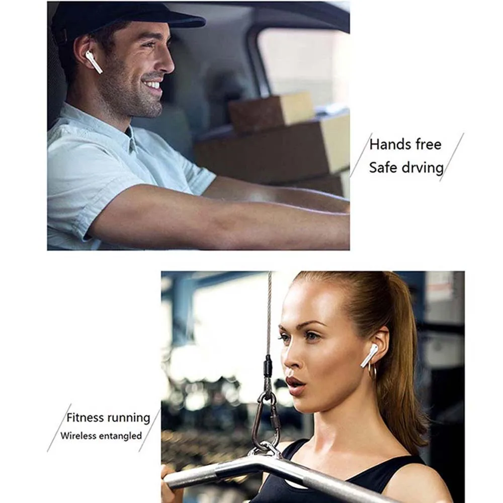 i7s Tws Earphones with Charging Box For Smart Phones Mini Wireless Earbuds Sport Handsfree Earphone Cordless Headset