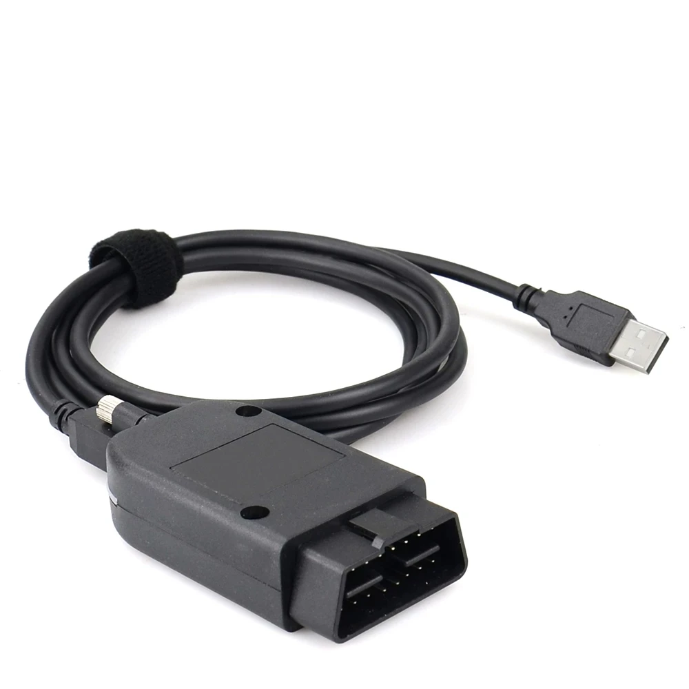 Update Version For VAGCOM V2 USB Interface Unlimited VINs ATMEGA162 OBD2 Scanner VAG COM HEX  USB Cable Car Diagnostic Tool