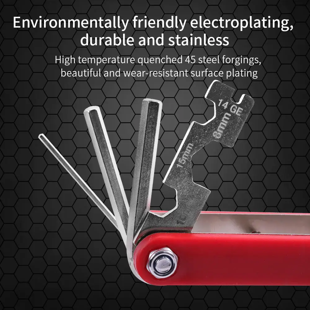 Professional Manufacturers Wholesale New Repair Tools Multi-Functional Bicycle Wrench 13 In 1 Household Maintenance Tools