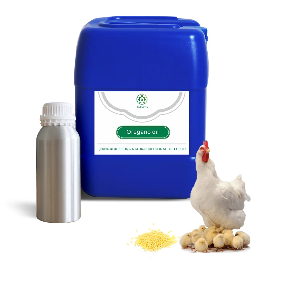 Factory Wholesale Supply Organic Oregano Oil Ingredient and Pure bulk Oregano Oil For Animal Food (new)