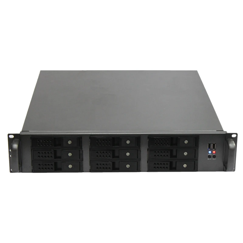 2U 19 дюймов rackmount корпус сервера для системы безопасности