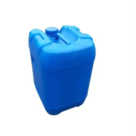 25kg Eco-Friendly Blow Mold Blue Square Plastic Barrel Drum