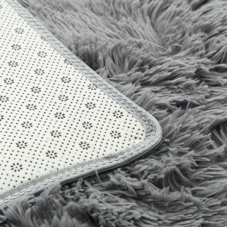 Home Decor Manufacturing Carpets Polyester Bathroom Carpet Anti Slip Soft Fluffy Shaggy carpets and rugs