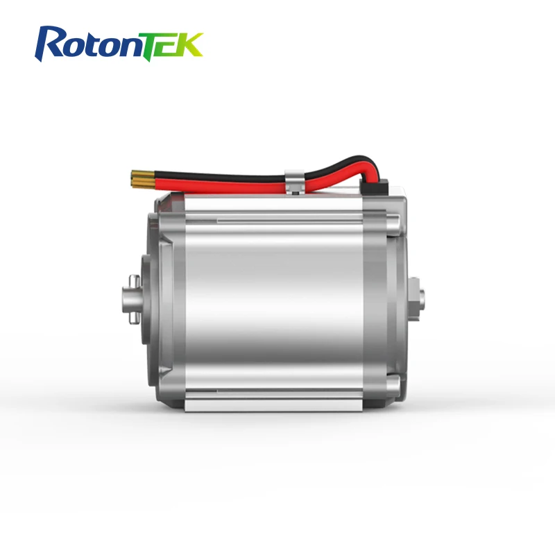 800W Brushless DC Motor 24V/36V/48V Low Noise with Electromagnetic Brake & Permanent Magnet Construction for Electric Dolly