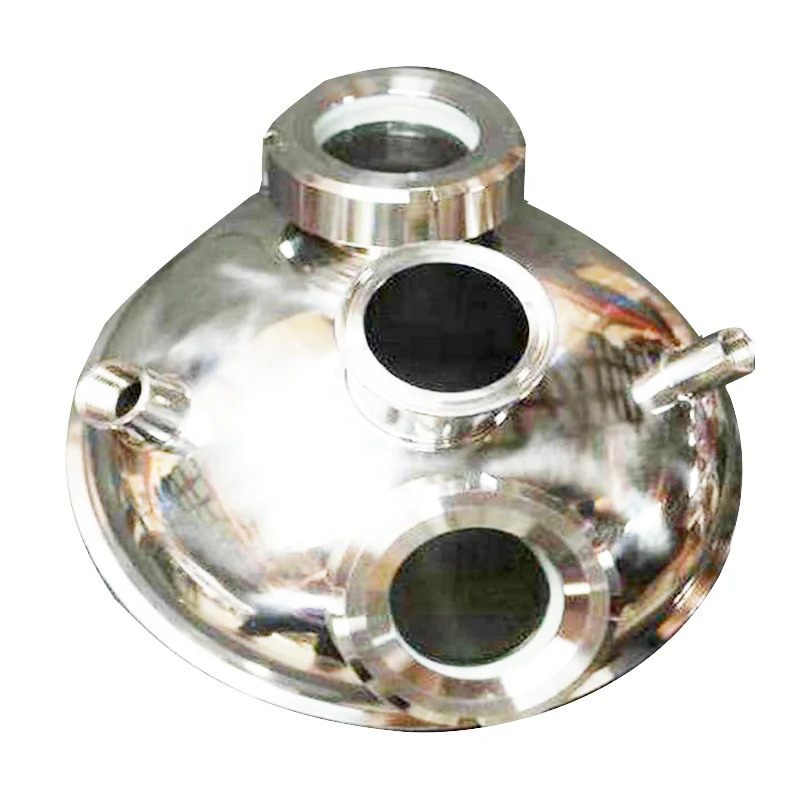 Stainless Steel Collection Tank Hemispherical Lid for  Closed Loop Extractions