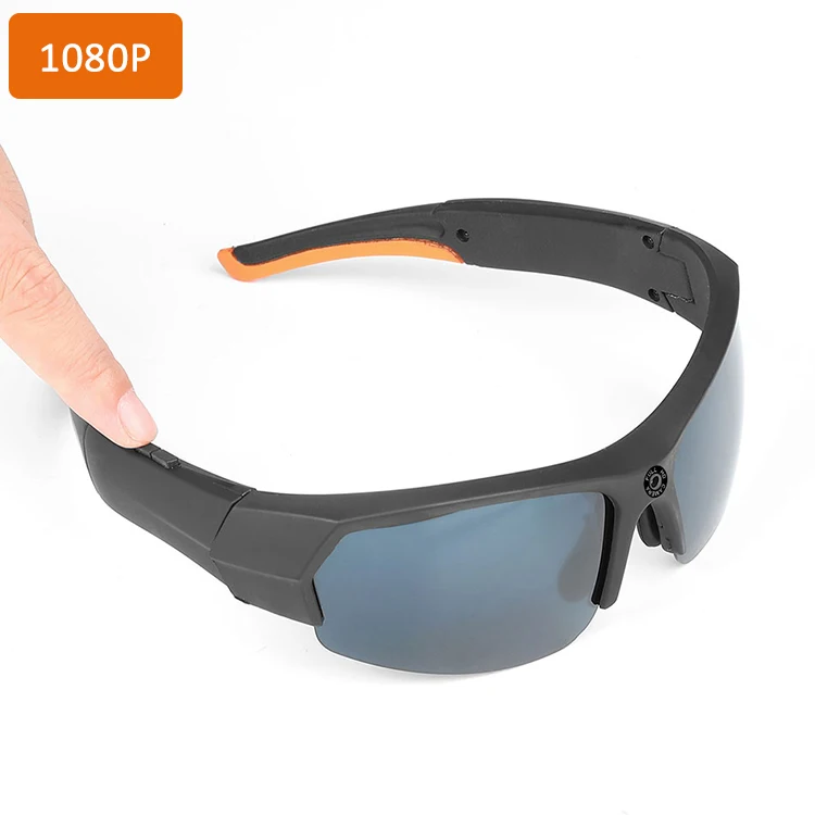Sunglasses Spy Camera Built-in 32GB Sports DV Mini Hidden Spy Glasses Camera 1080P HD Tiny Live Video Recorder