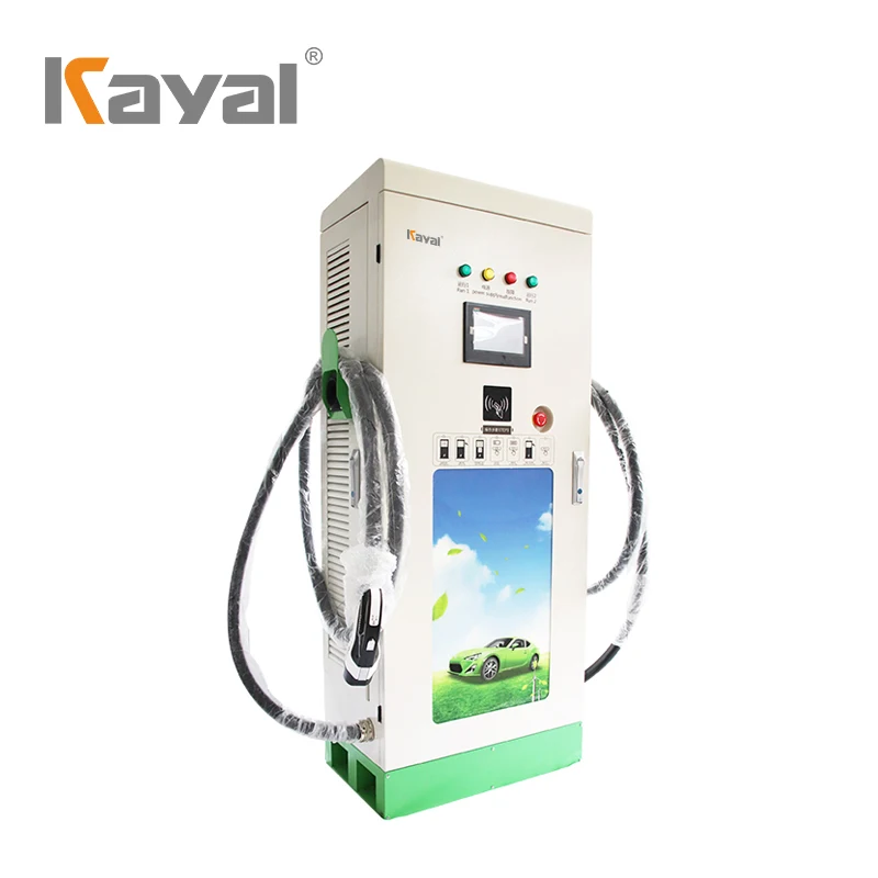 
KAYAL 80KW Double Gun EV Car Electric Vehicle Bus Charging Station Type 2 