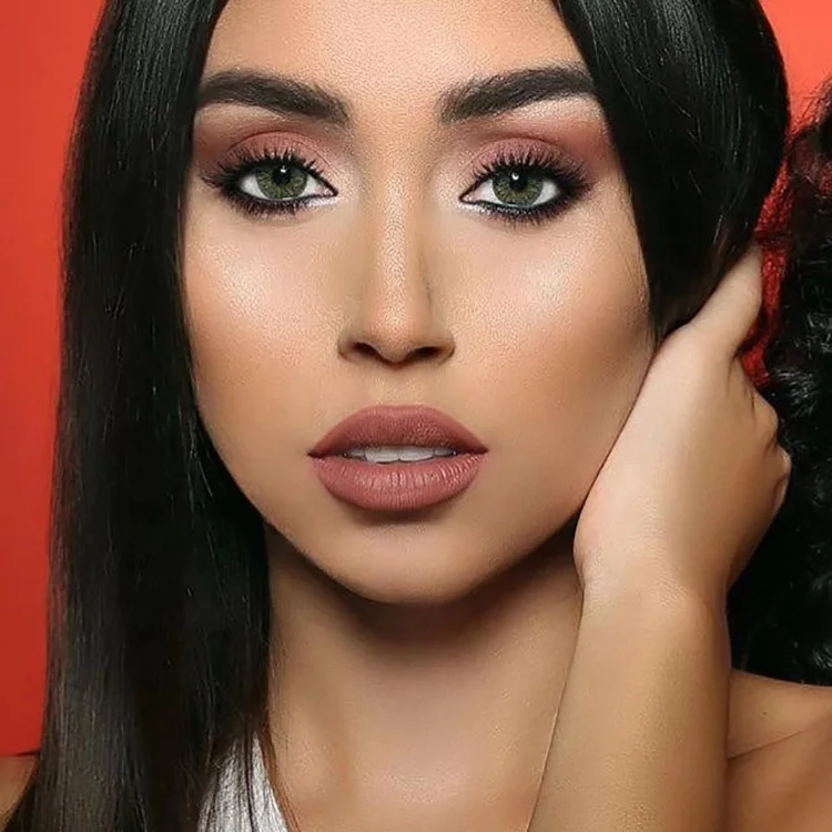 Hot Sale High Quality Natural Sterile Green Colour Eye Contact Lenses