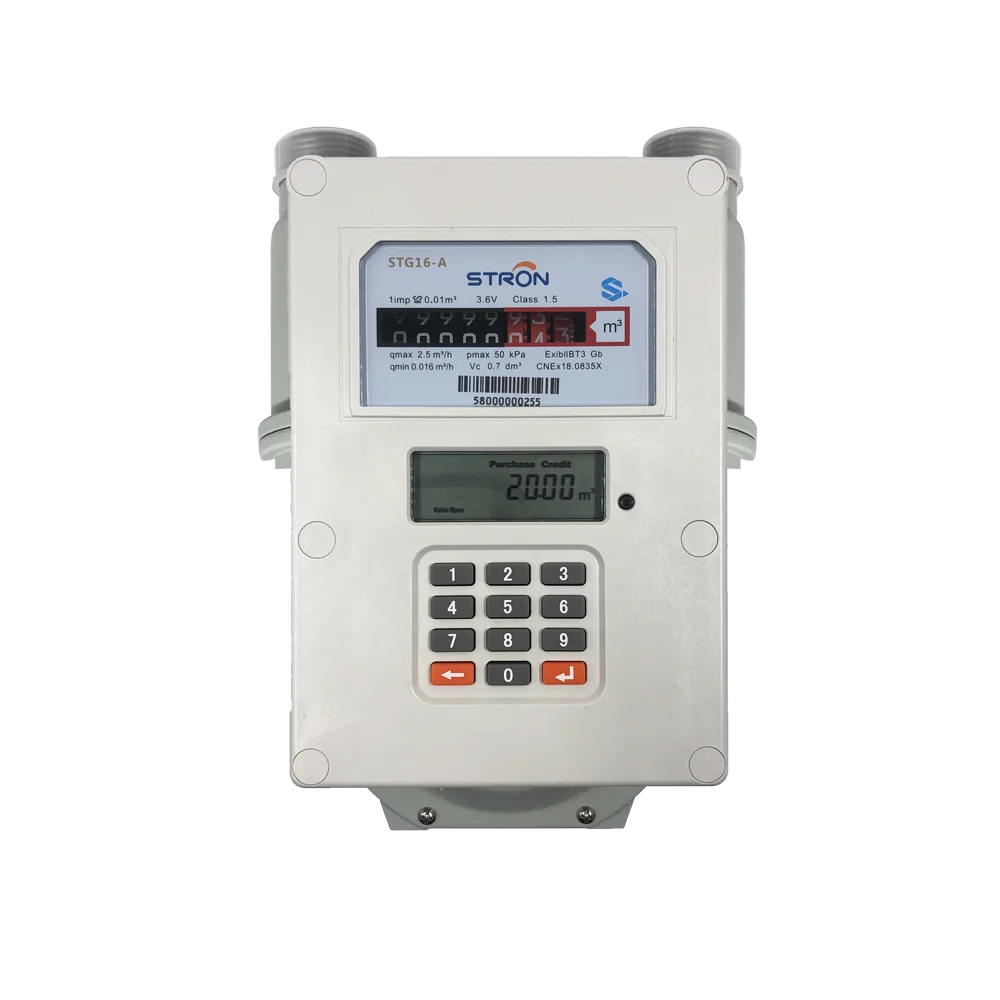 Africa best sale prepaid meter long distance control gas meter household with CIU