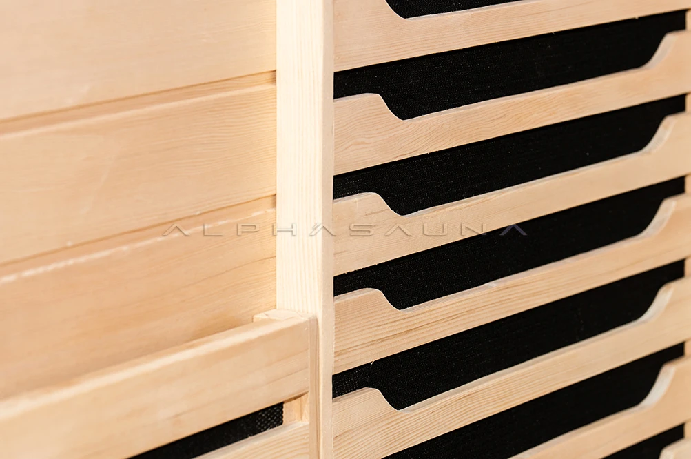 Sauna Suppliers Hot Sale Square Led Infrared Sauna For Home