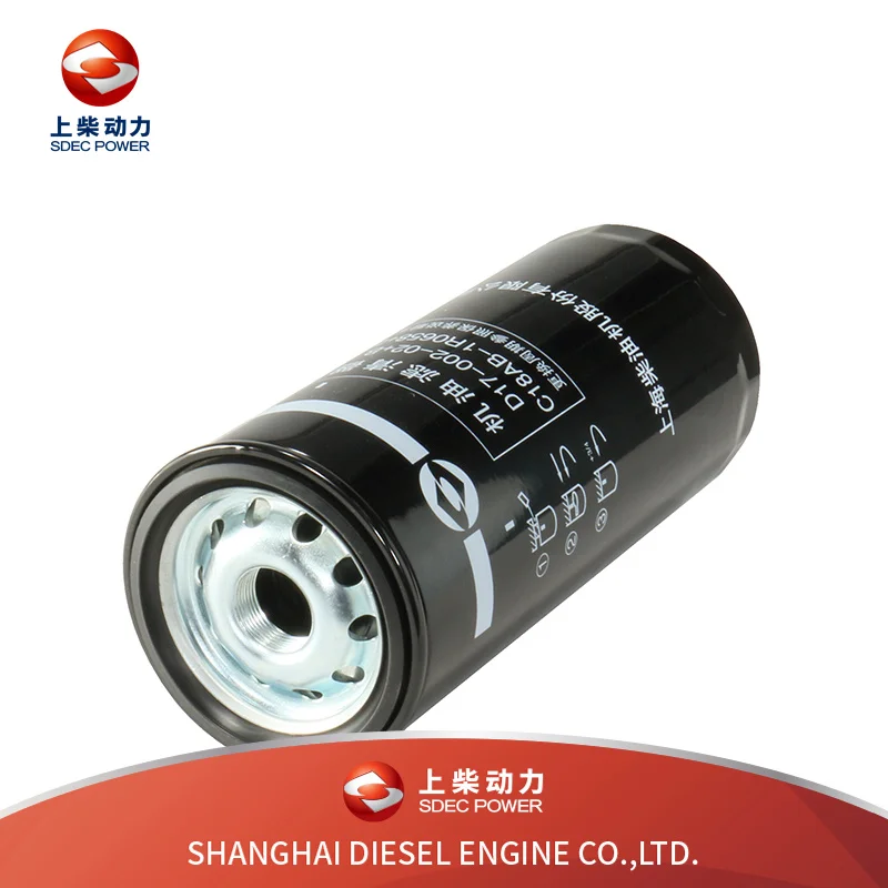 SDECJX1023 JX1023X oil filter D17-002-02+B C18AB-1R0658+B  for D6114 diesel engine