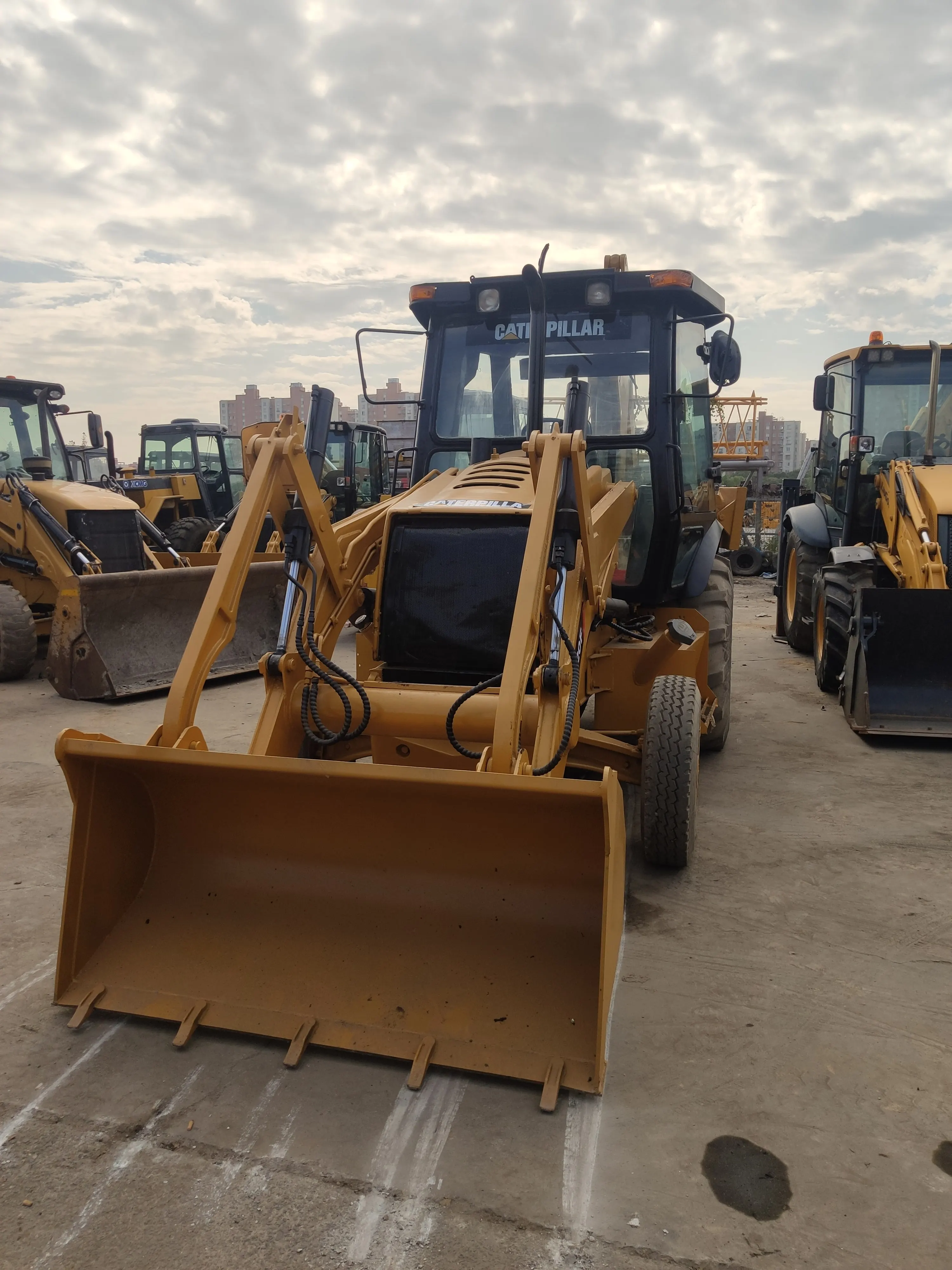 used CAT420F CAT 420F CAT420 420 used backhoe loader on sale