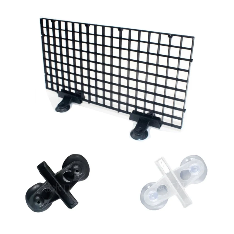 Fish tank filter with suction cup clip Glass suction cup isolation board for fish tank