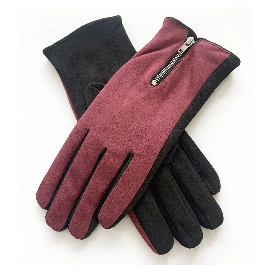 China manufacturer factory price ores bimetallic touring knit mittens  mittens touch screen mittens