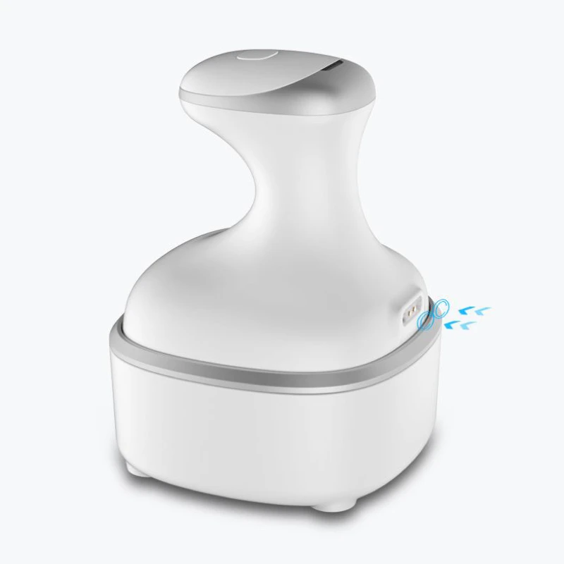 Drop shipping Cat Smart Handy Automatic Silicone Rechargeable Electric Machine Scalp Head Massager