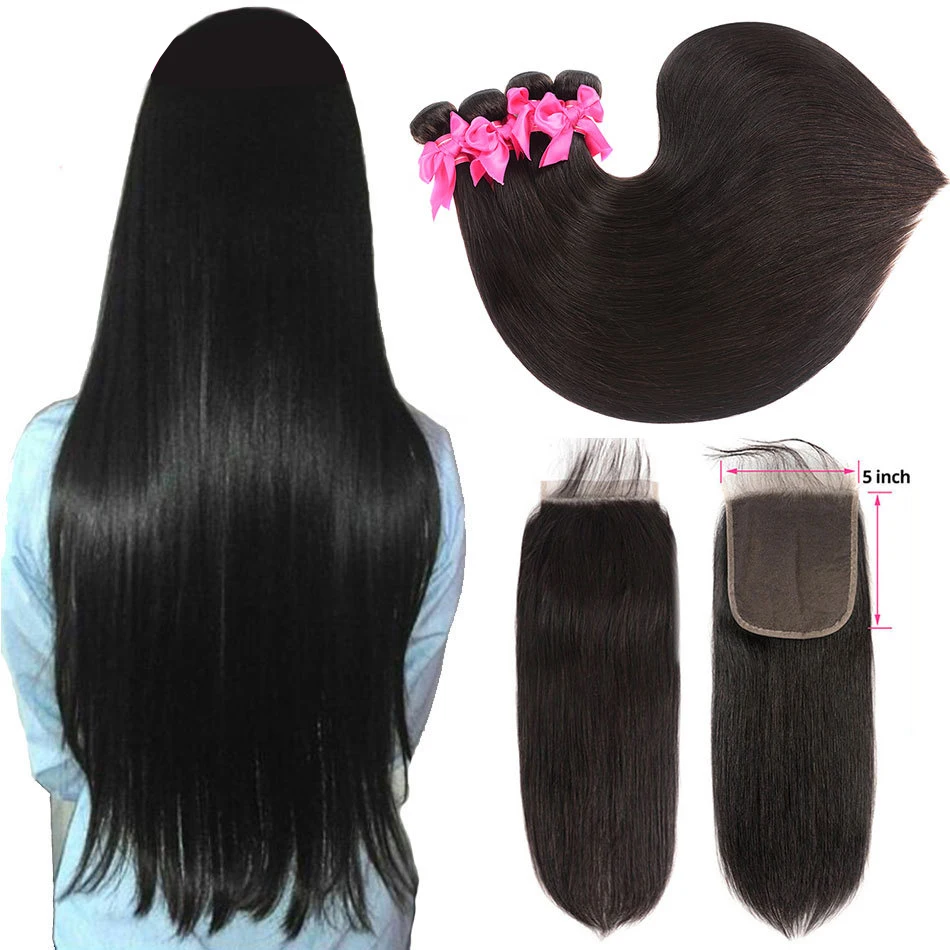 High quality Brazilian human hair extension bone straight wholesale bundle virgin hair