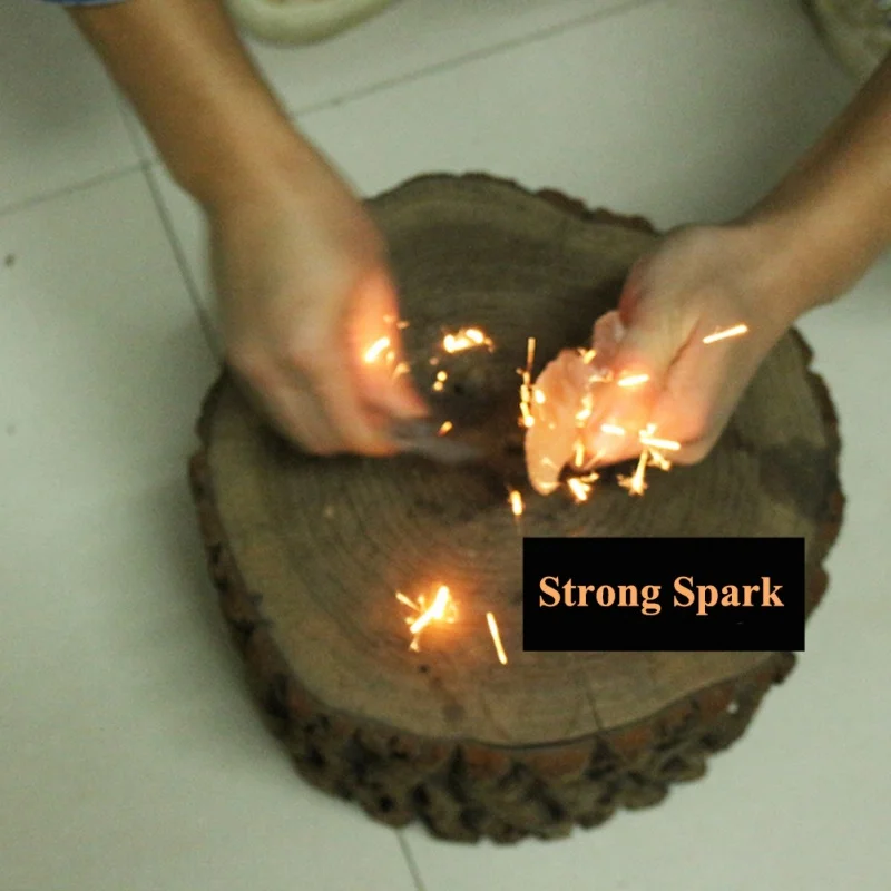 High Carbon Steel Striker Flint Steel Striker Outdoor Emergency Fire Starter Fire Striker