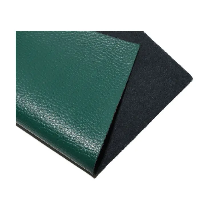 
High quality new style non toxic recycled artificial synthetic regenerated pu leather fabric for ladies shoes 