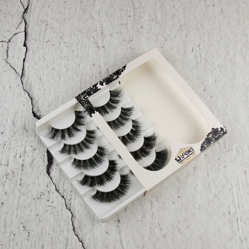 Own Brand Package DEMI WISPIES 100% Human Hair Handmade False Lashes