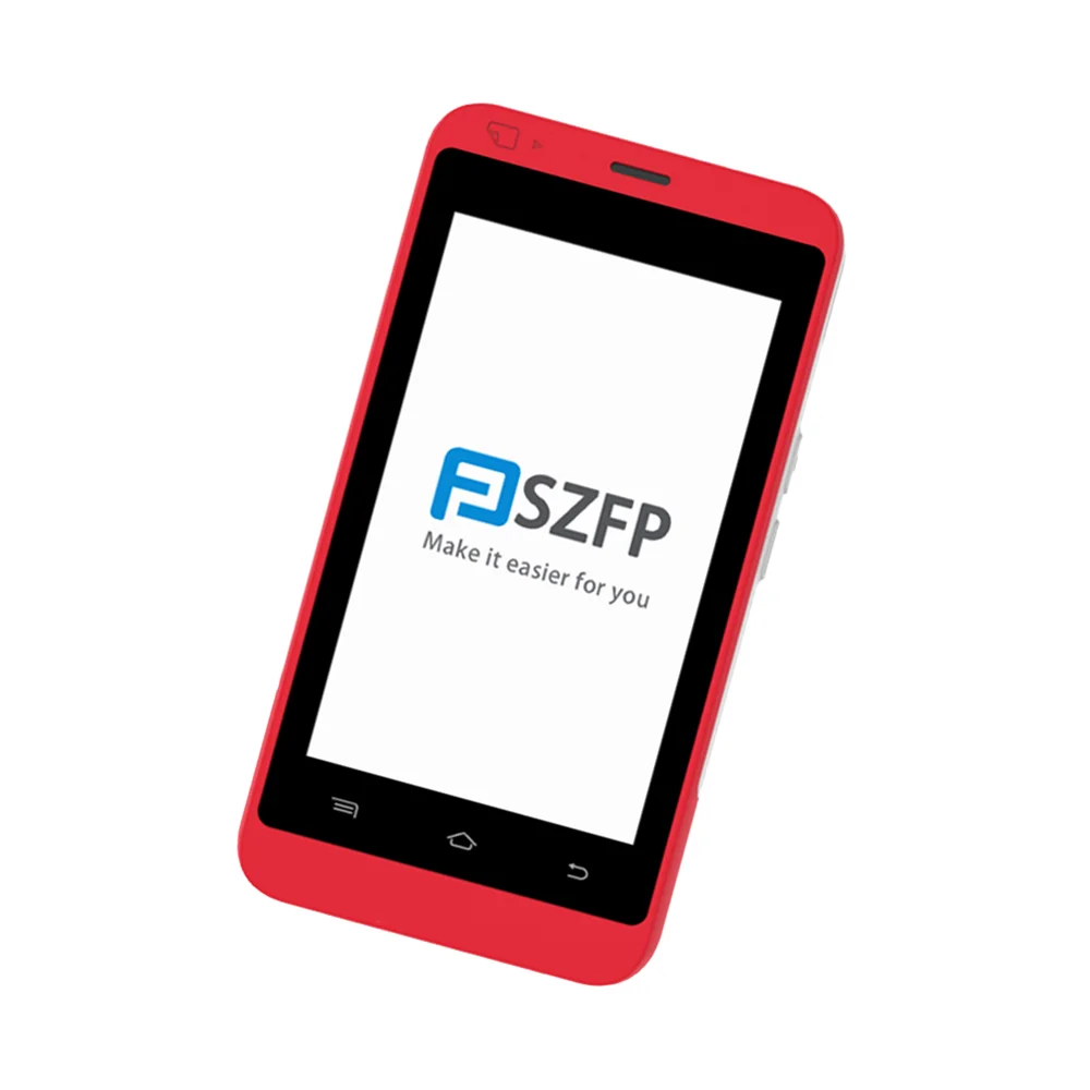 FP9810 маленькая портативная система Android Pos розничная продажа с NFC-считывателем карт и 0 33 м/ч/пикселей задняя камера