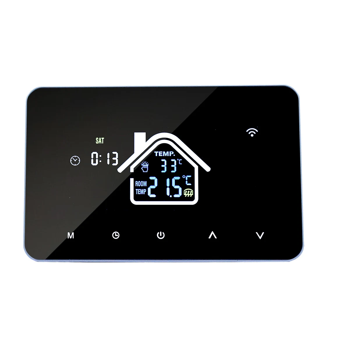 Large ScreenTuya Wifi Digital 16A  Electric Floor Heating Film M AT Thermostat