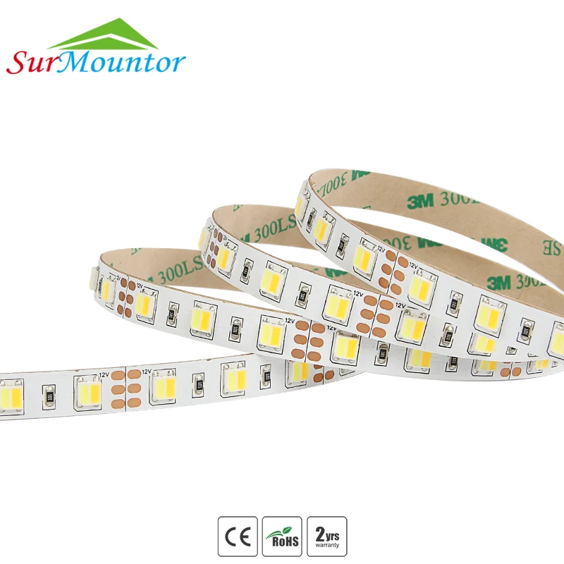 Led Dual Color Cheap Strip Light Tira Led 220V Strip 50meter Led  Strip Light