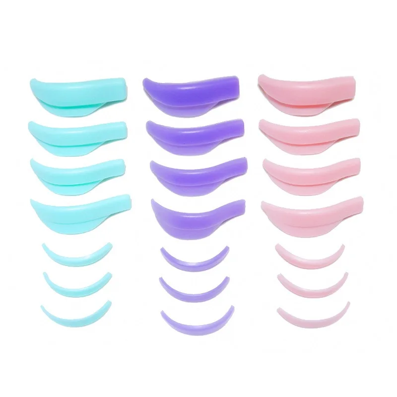 Silicon Eye Pads Reusable Lash Lifting Pad Set Lash Lift Rods Shield 5 Size Silicone Eyelash Perm Pads