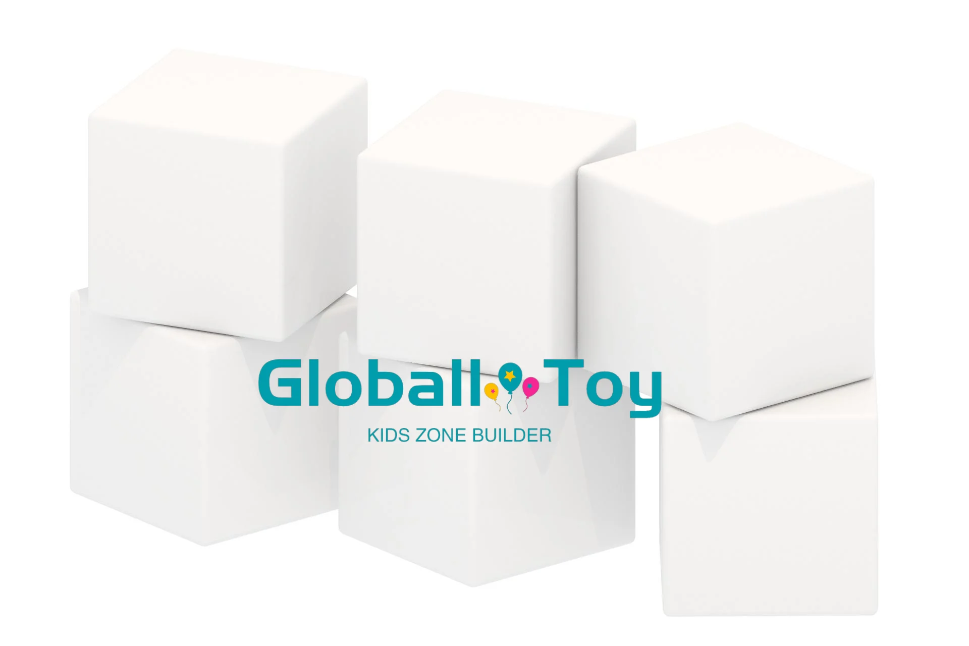 Party Rental White Toddler Softplay Package Indoor Playground Soft Play Equipment Set For children