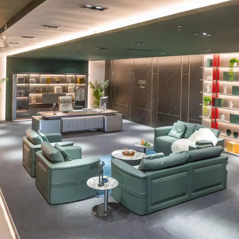 Офисный исполнительный стол высокого уровня офисный для руководителей столы боссов E1 Меламиновый материал роскошный деревянный юристов