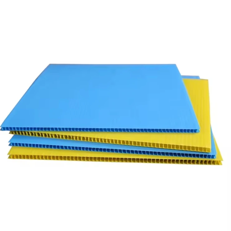 Corruone Colored Polypropylene Coreflute PP Hollow 4x8 Honeycomb Polion Sheets Corrugated Plastic Corex Danpla Fluted Board