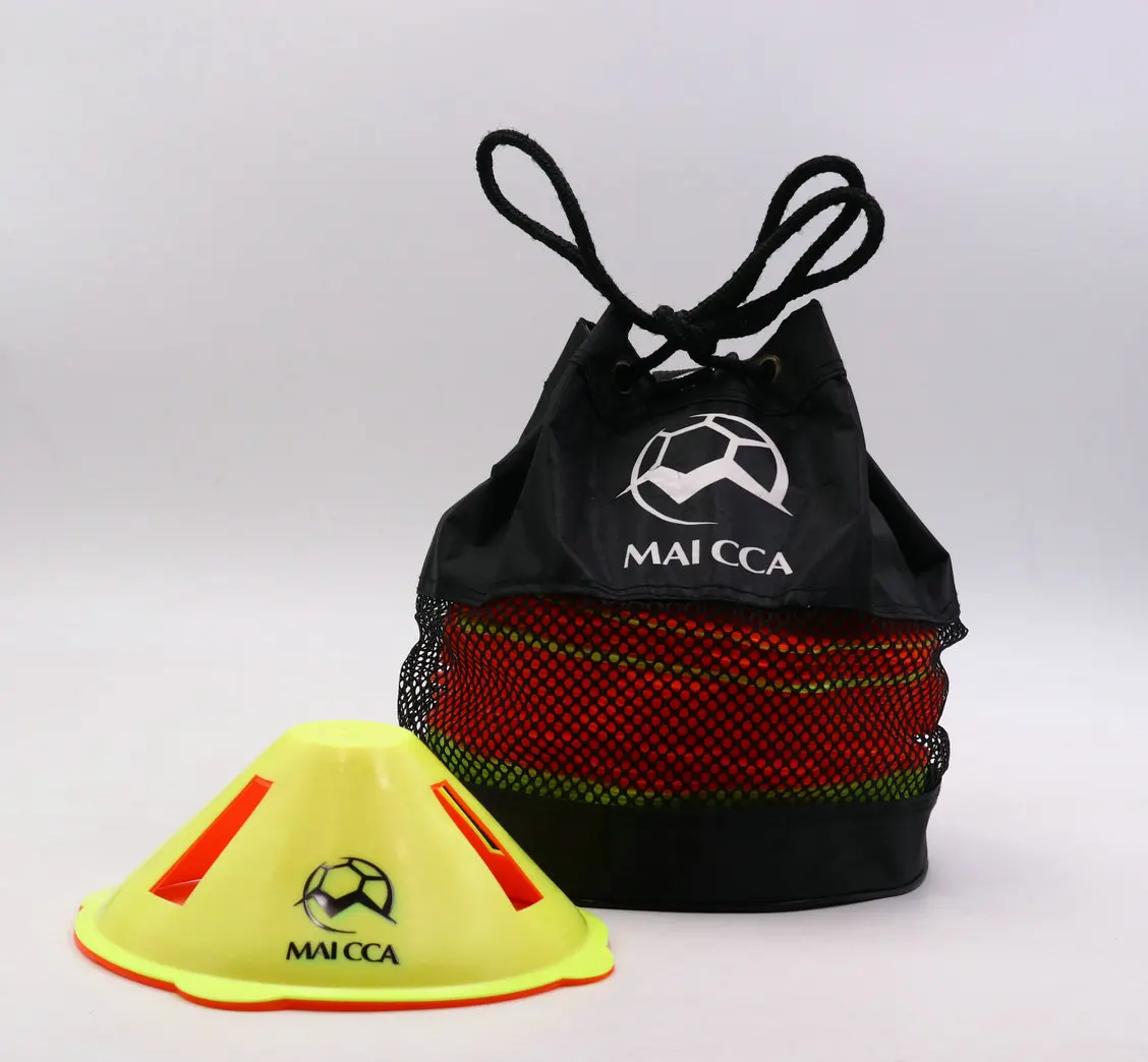 Customized Football Training Obstacle Logo Plate Obstacle Marking Discs Marking Signpost Roadblocks Soccer Training Cones