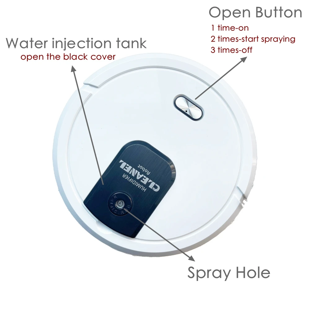 FF305 Automatic Mist Cleaner Spray Vaccum Robot Mop Dry Wet Dust floor Cleaning Machine Appliances Sweep Robot Vacuums Cleaner