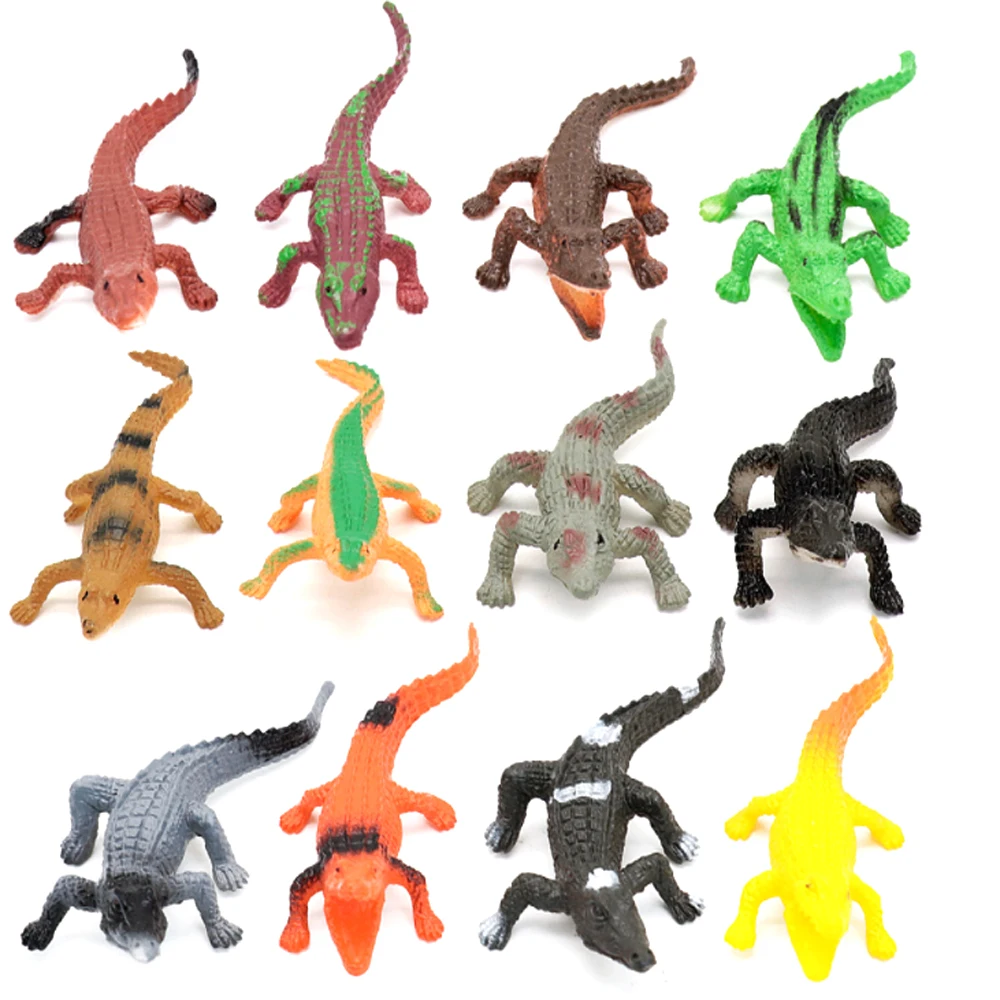 LZY884  Crocodile Toy Alligator Toy Simulation Realistic Crocodile For Figure Model