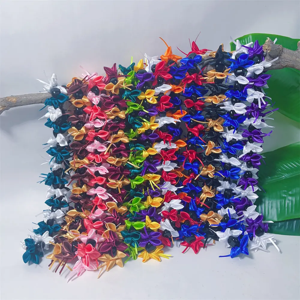 2024 Customized Hot Graduation Season Honor Ribbon Leis with Acrylic Hawaiian Kukui Nut Graduation Party Recognition Wreath