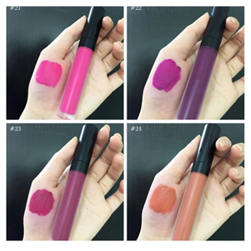 Hot Selling Liquid Soft Matte Lipstick Chemical Women Lipstick Regular Size Liquid Lipstick Wholesale