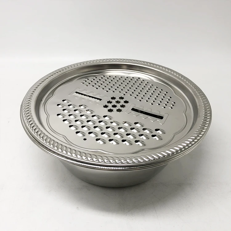 Hot Sale kitchen Accessories 201 Stainless Steel Strainer Rice Colander