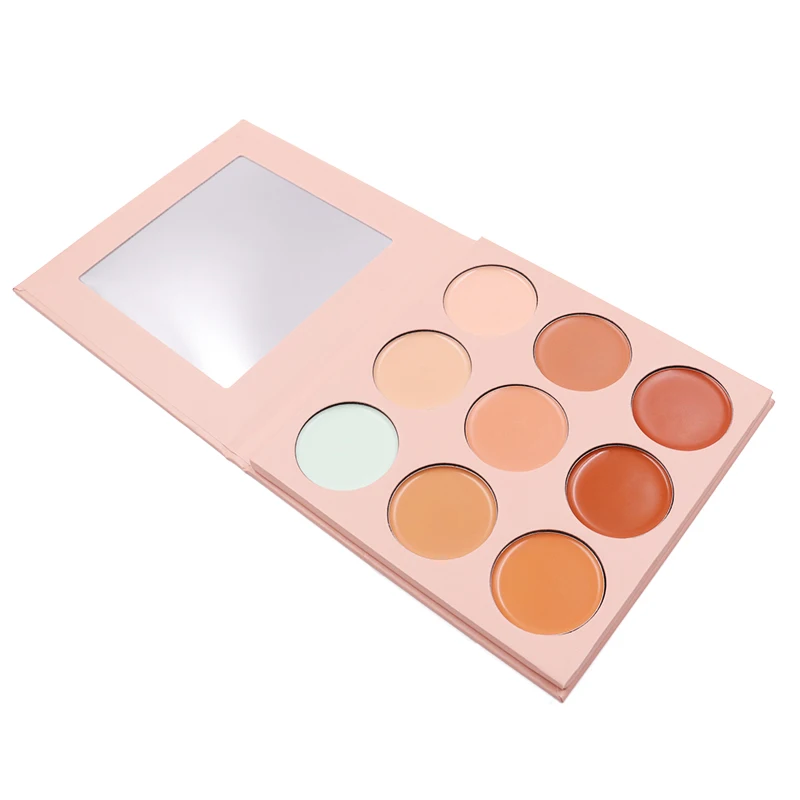 Cosmetics Professional Makeup Cream Foundation Camouflage Concealer 9 Color Palette