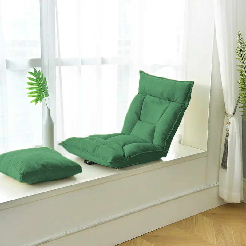 TS Factory Direct Foldable Lazy Sofa: Versatile Seating for Single, Balcony, Window, Bed, Floor -Your Go-to Computer Chair