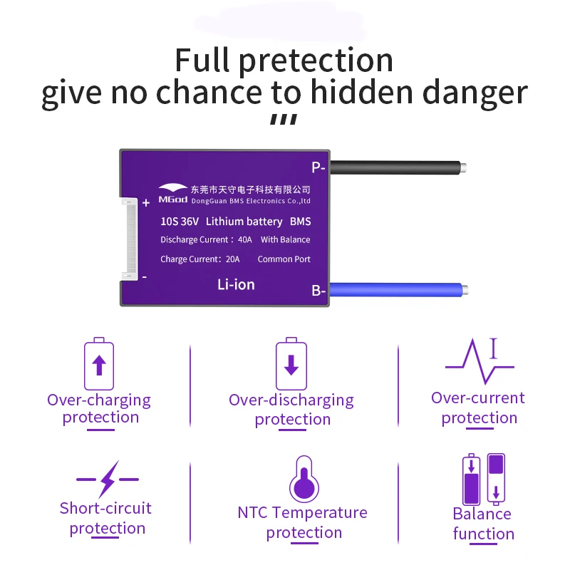 
7s bms for top quality protective Integrated circuit 18650 battery 24V 50A 7S bms lithium ion battery pack 
